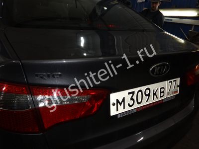 Удаление сажевого фильтра Kia Rio III