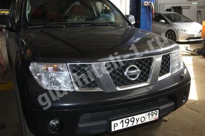 Замена пламегасителя Nissan Pathfinder III