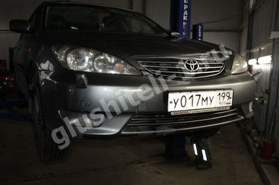 Замена пламегасителя Toyota Camry XV30