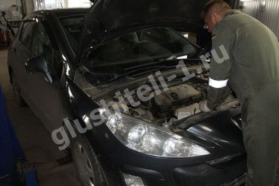 Замена катализатора Peugeot 308 I