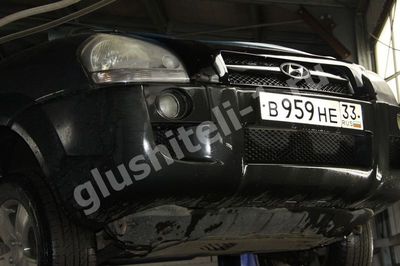 Замена гофры Hyundai Tucson