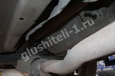 Удаление катализатора Nissan Qashqai I