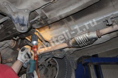 Замена гофры Hyundai Tucson I