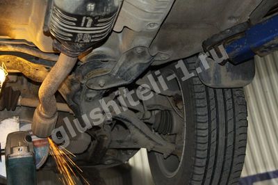 Замена гофры Hyundai Tucson I