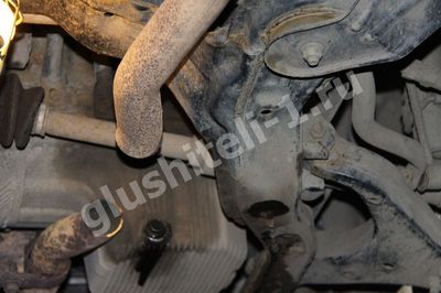 Замена гофры Hyundai Tucson I