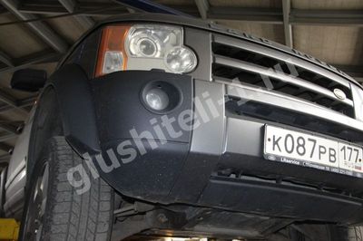 Ремонт выхлопной системы  Land Rover Discovery III