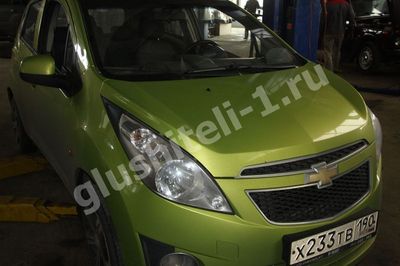 Замена пламегасителя Chevrolet Spark III