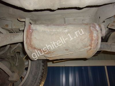 Замена глушителя Honda Inspire IV 