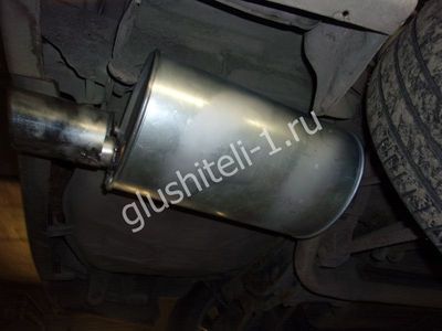 Замена глушителя Honda Inspire IV 
