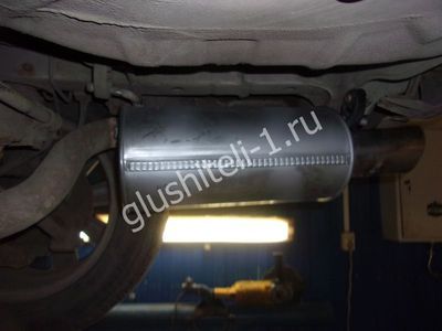 Замена глушителя Honda Inspire IV 