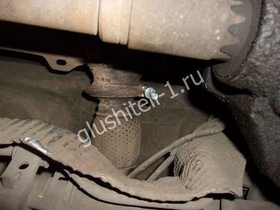 Ремонт выхлопной системы  Honda Stepwgn II