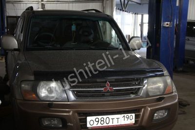 Замена резонатора Mitsubishi Pajero III