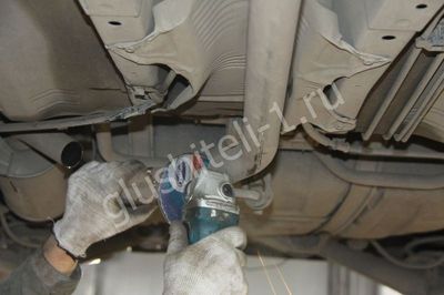 Ремонт выхлопной системы  Honda Civic VIII