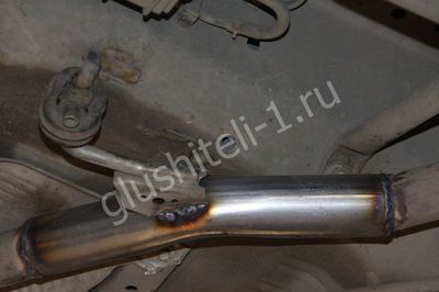 Ремонт выхлопной системы  Honda Civic VIII