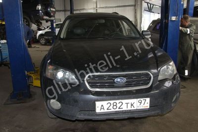 Замена гофры Subaru Outback III