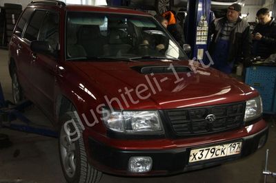 Ремонт выхлопной системы  Subaru Forester I