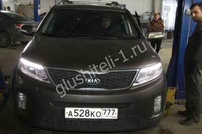 Ремонт выхлопной системы  Kia Sorento II