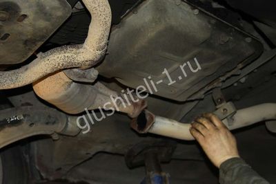 Ремонт выхлопной системы  Subaru Forester