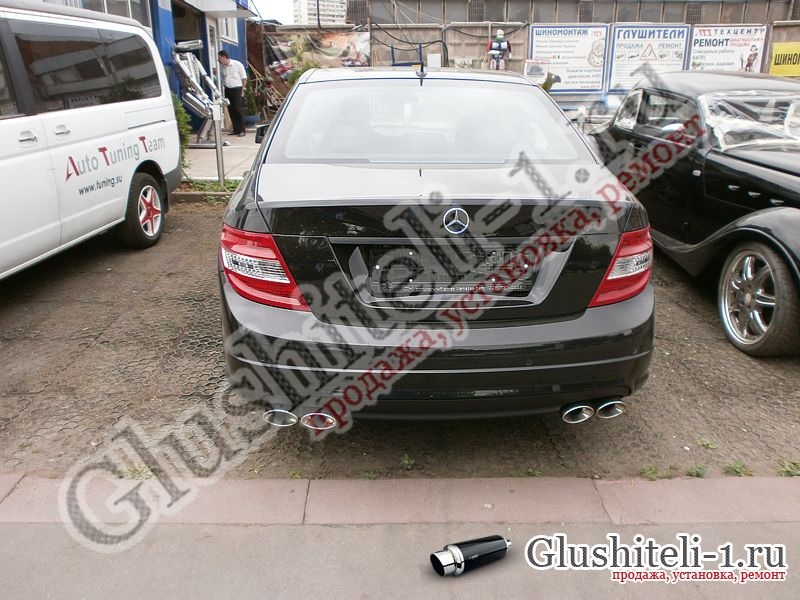 Глушители катализаторы пламегасители на Mercedes Benz C klasse 200 Глушители катализаторы пламегасители на Mercedes Benz C klasse 200