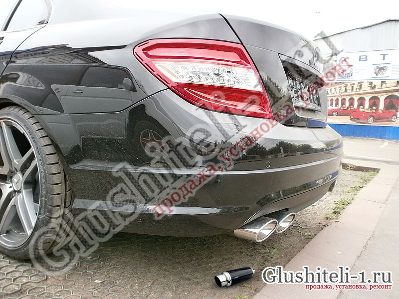Глушители катализаторы пламегасители на Mercedes Benz C klasse 230 Глушители катализаторы пламегасители на Mercedes Benz C klasse 230