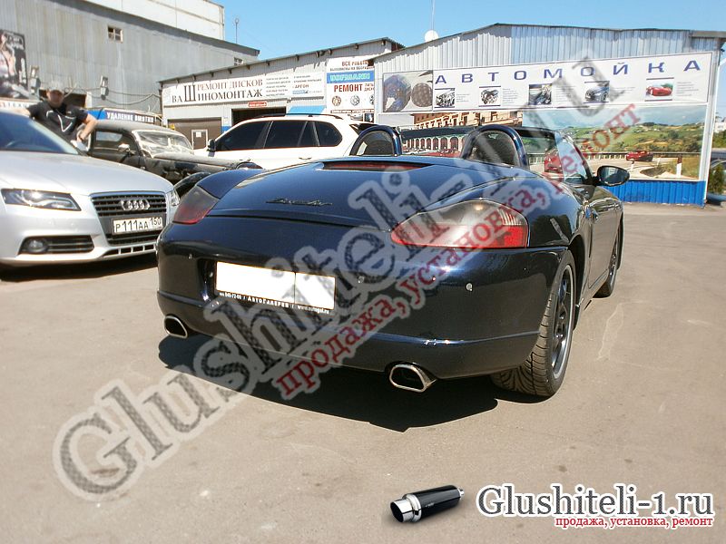 Насадки на глушитель Porsche Boxster Насадки на глушитель Porsche Boxster
