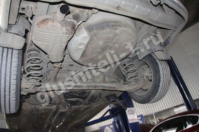 Ремонт выхлопной системы  Opel Astra H