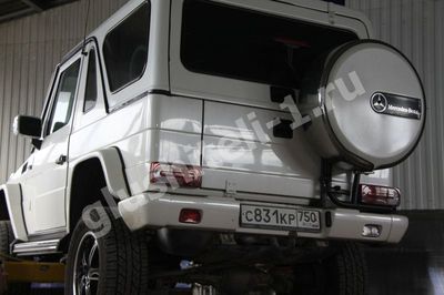 Замена гофры, глушителя, резонатора Mercedes-Benz G-Klasse