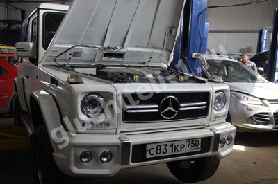 Замена гофры, глушителя, резонатора Mercedes-Benz G-Klasse