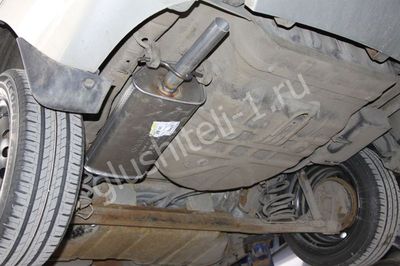 Ремонт выхлопной системы  Chevrolet Lanos
