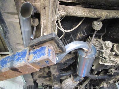 Ремонт выхлопной системы  Suzuki Jimny III
